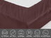 Silky-Soft Satin 4-Piece Sheet Set (Chocolate/Queen)