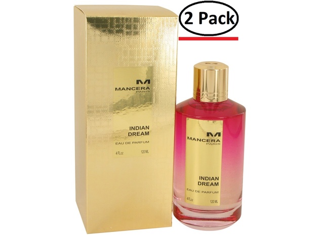 Mancera Indian Dream by Mancera Eau De Parfum Spray 4 oz for Women (Package of 2)