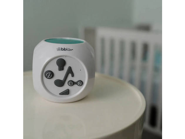bbluv B0137 Kube Sound Activated Musical Nightlight with Projection