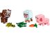 Minecraft Digital Exciting Comic Mode Swappable Faces Figures Baby Animals, 3-Pack