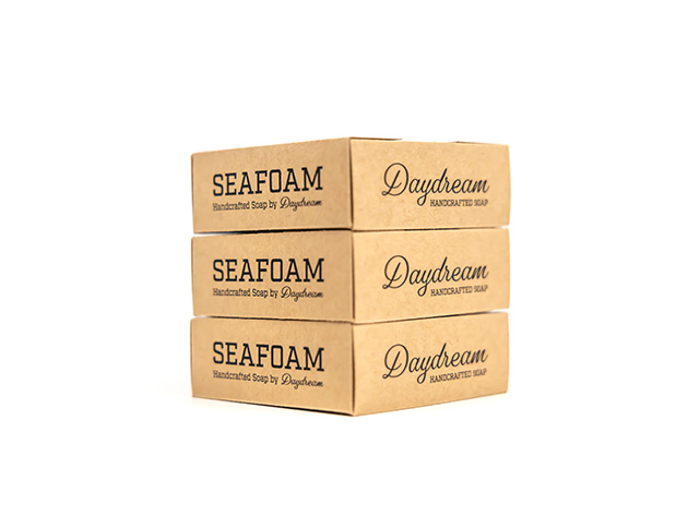 DayDream Goat Milk Soap Gift Set: 3 Pack (Seafoam)