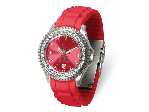 MLB Ladies St Louis Cardinals Sparkle Watch