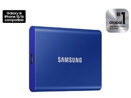 Samsung T7 1TB Portable SSD (Blue)