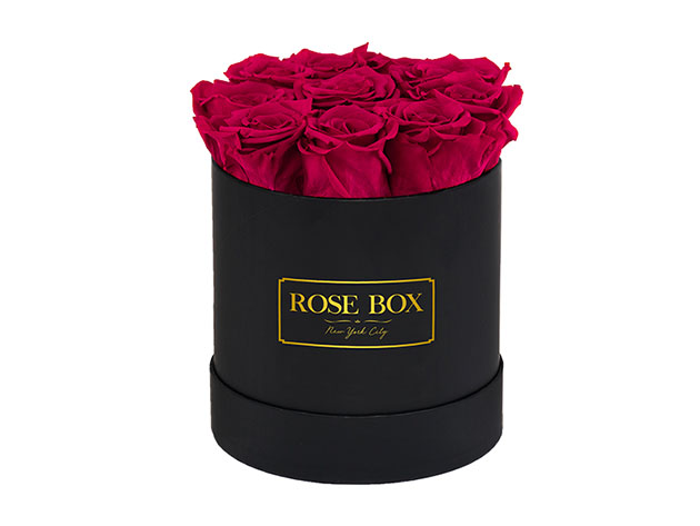 Small Black Box with Roses
