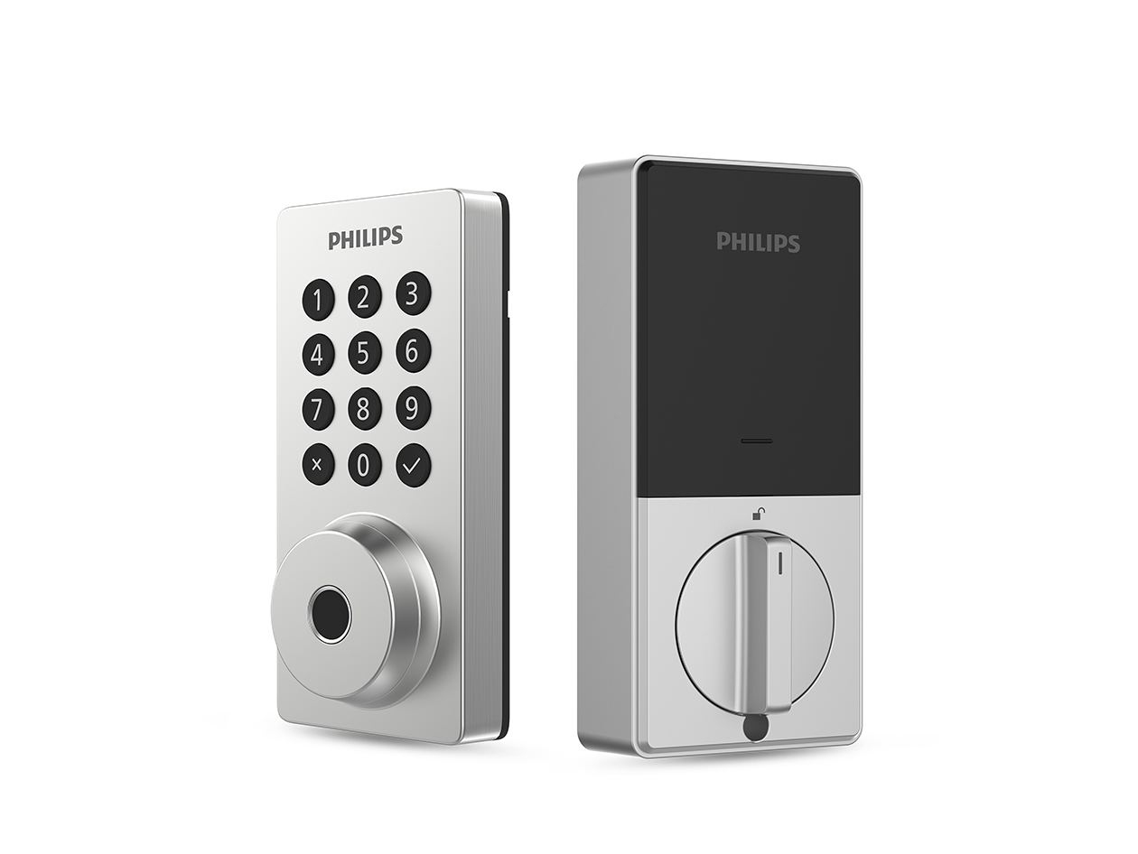 Philips 4000 Series Touchscreen Fingerprint Smart Deadbolt Satin Nickel