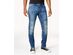 Guess Men's Slim-Fit Tapered Stretch Destroyed Moto Jeans Blue Size 29X30