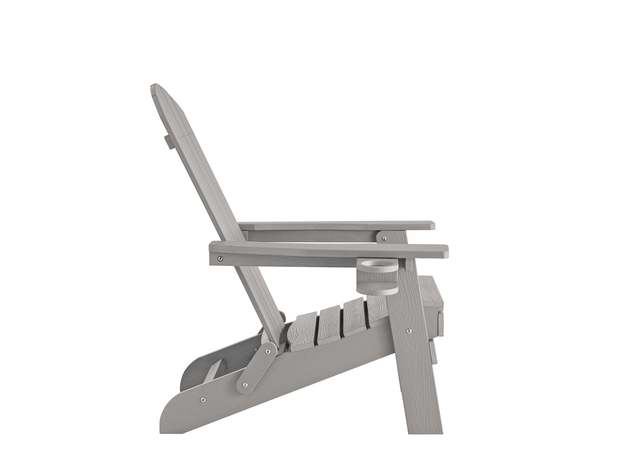 Cal Adirondack Chair Light Grey