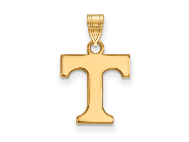 NCAA 10k Yellow Gold U. of Tennessee Small Pendant