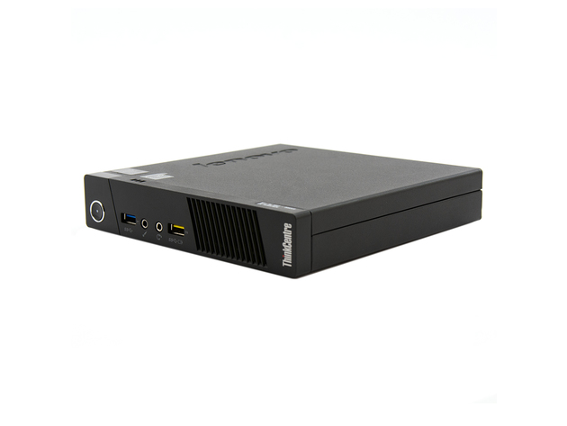 Lenovo ThinkCentre M73 Tiny Form Factor Computer PC, 3.2 GHz Intel Core i3, 4GB DDR3 RAM, 120GB SSD Hard Drive, Windows 10 Home 64 bit (Renewed)