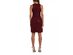 Nightway Women's Sequined Lace Cocktail Dress Red Size 14