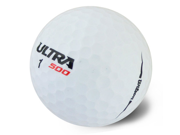 Wilson Ultra 500 Distance Golf Balls, High-energy Titanium Core Construction, White, 15 Pack