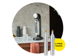 Carbonator (2 FREE tanks) & GIFT BOX