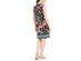 JM Collection Women's Petite Printed Sheath Dress Black Size Petite