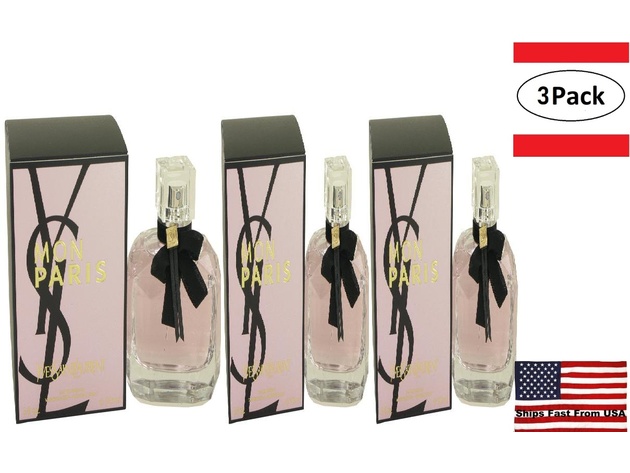Pack Mon Paris by Yves Saint Laurent Eau De Parfum Spray oz for Women