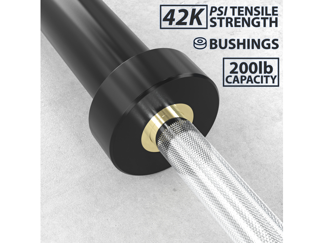 Synergee Technique Barbell - Silver