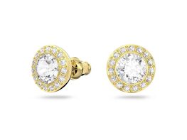 Swarovski Angelic Collection Stud Earrings (Gold)