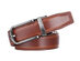 Rounded Classic LINXX Ratchet Belt – Burnt Umber