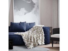 Bode Soft Knit Throw Ivory
