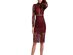 Bardot Women's Alberta Lace Dress Red Size Large