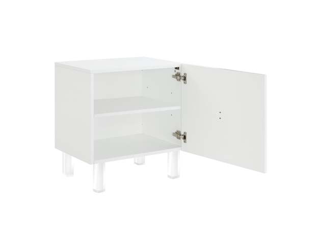 Sahara Side Table Nightstand White