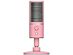 Razer Seiren X USB Streaming Microphone: Professional Grade - Built-In Shock Mount - Supercardiod Pick-Up Pattern - Anodized Aluminum - Quartz Pink - Certified Refurbished Brown Box