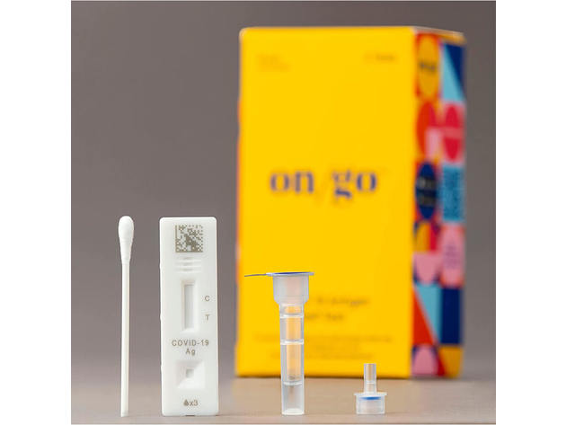 On/Go ONGOCOVIDTST At-Home COVID-19 Rapid Antigen Self-Test - 1 Box (2 Tests)