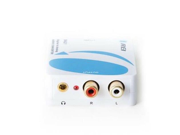 Digital to Analog Audio Decoder by OREI, Convert Decode Dolby Digital Audio SPDIF/Coaxial 5.1-Channel Input to RCA L/R/3.5mm Headphone Output Converter - DA34