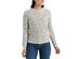 Lukcy Brand Women's Marled Crew Neck Sweater Gray Size Medium