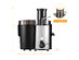 Costway Juicer Machine Centrifugal Juice Extractor Wide Mouth & 2 Speed BPA Free - Silver + Black