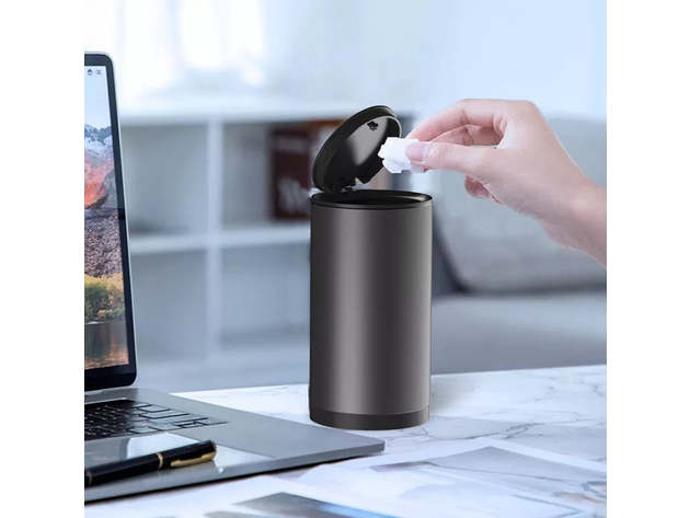 thumbnail image 2 of 2 Pack Waterproof Car Trash Can - Collapsible Cup Holder Organizer With Hardware 2 of 5