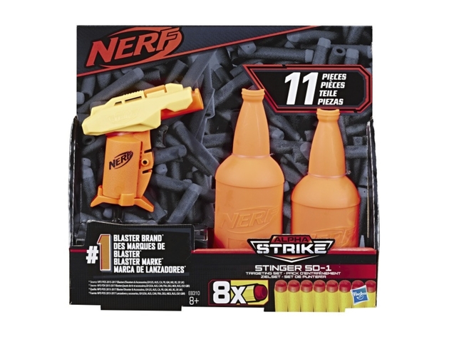 Nerf Alpha Strike 11-Piece Stinger SD-1 Targeting Set, Great for Stealth Battles