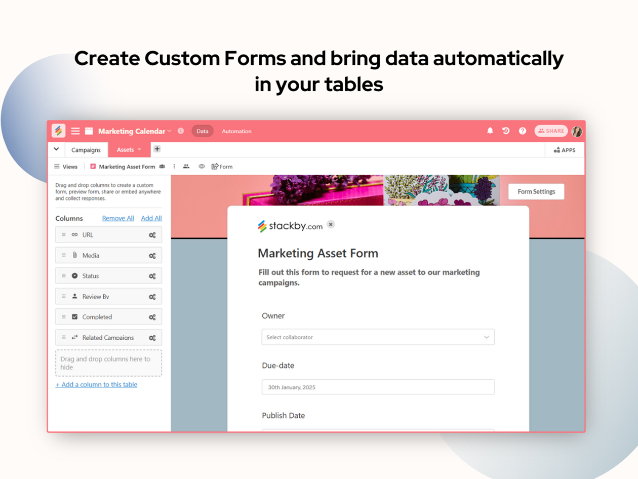 Stackby Spreadsheet Database Personal Plan: Lifetime Subscription