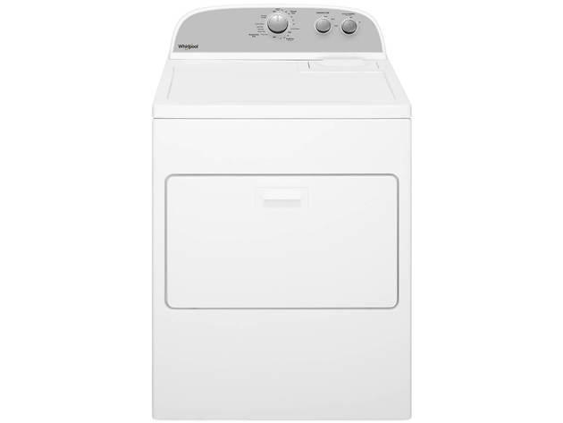 Whirlpool WED4950HW 7.0 Cu. Ft. White Top Load Electric Dryer