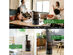 Costway 6.5L Ultrasonic Humidifier 360degrees 5-Level Mist Settings - Black