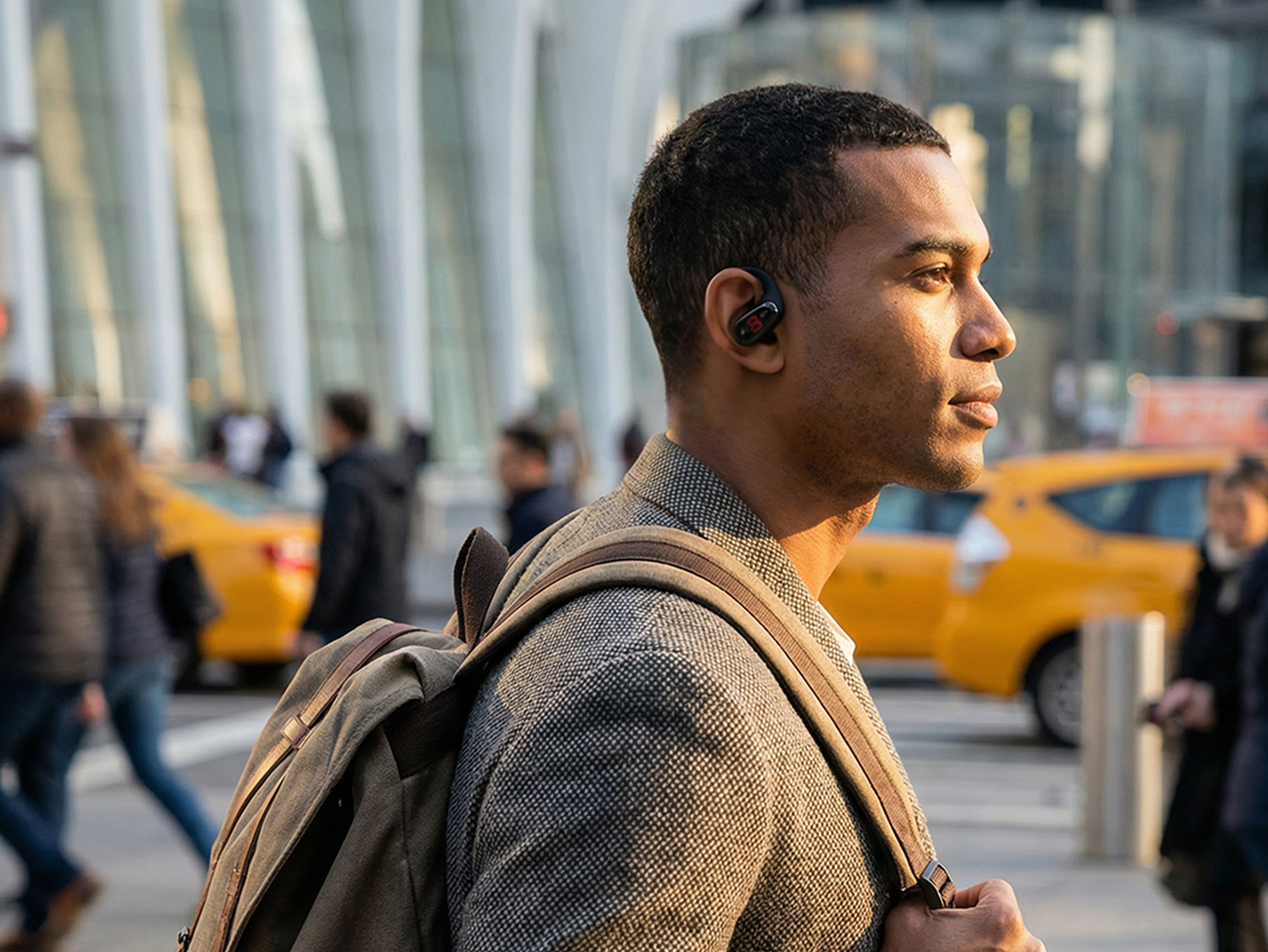 Mymanu Orb Open-Ear AI Translation Earbuds