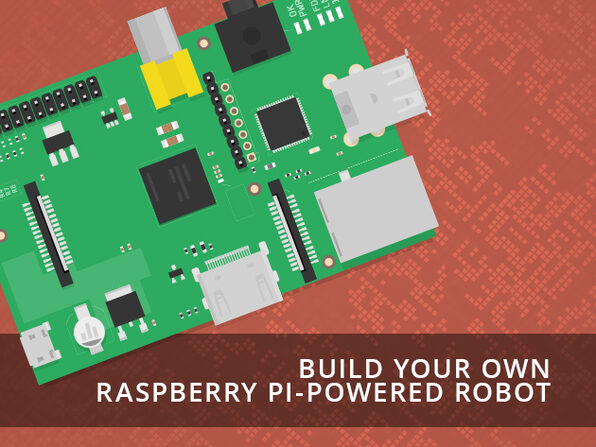 PiBot: Build Your Own Raspberry Pi-Powered Robot - Product Image