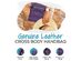 Krediz Leather Crossbody Bag for Women (Regular/Purple)