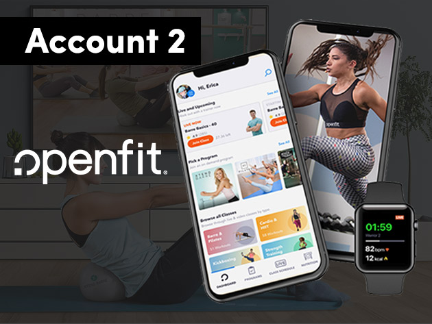 Openfit Fitness & Wellness App: 1-Yr Premium Subscription (Account 2)