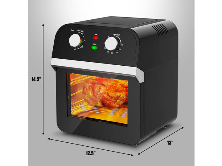 1600 W Red Rotisserie Oven and 12.7 Qt. Electric Air Fryer in 2023