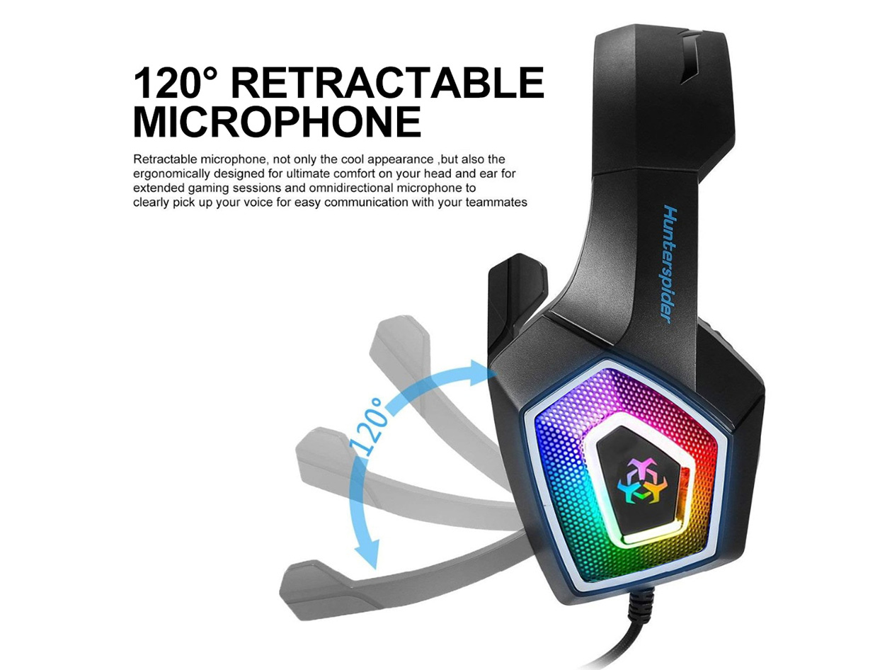 Dragon G3X Ultra Flexible Wired Gaming Headset with Mic
