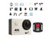 4K Action Camera with 8GB Memory Card & Waterproof Case (Gray)