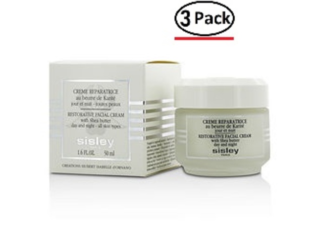 Sisley By Sisley Sisley Botanical Restorative Facial Cream W/Shea Butter--50Ml/1.6Oz For Women (Package Of 3)
