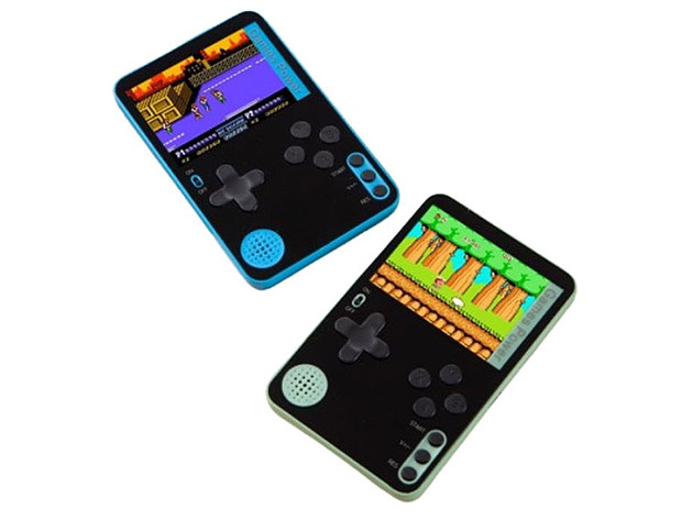 Gameo Handheld Game Console with 500 Games (Blue)