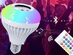 LED Color-Changing Bulb & Bluetooth Speaker