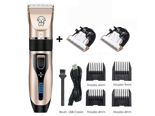Pet Grooming Hair Clipper Set