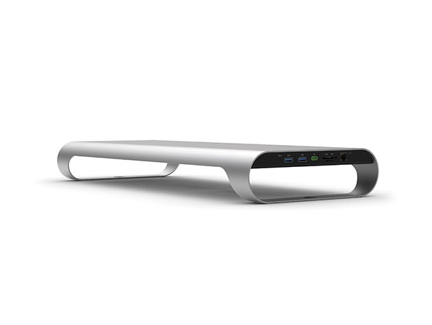 ProBASE X Aluminum Monitor Stand with Fast-Charging Port