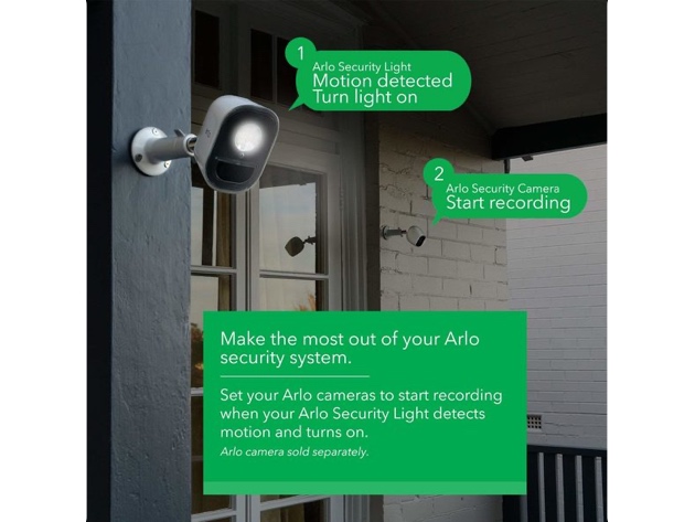 Arlo Lights Add-on Smart Home Security LED Light Wireless Weather Resistant (Used, Open Retail Box)