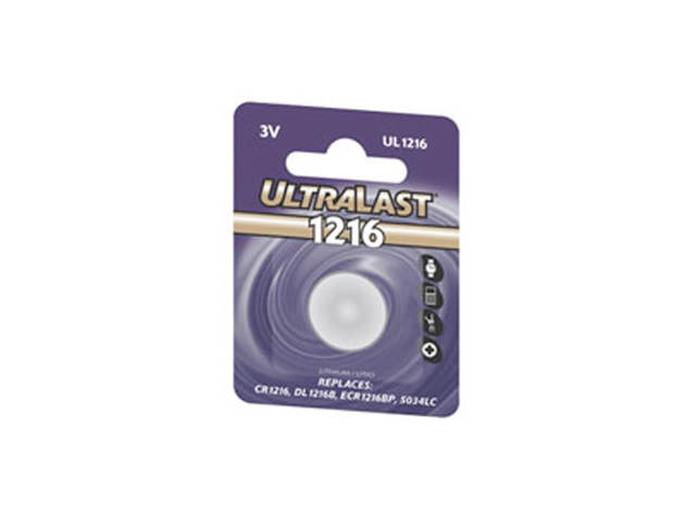 Ultralast UL1216 Replacement Battery for CR1216/5034LC Series