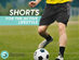 Athletic Shorts for Men with Pockets (3-Pack, Set C/Medium)