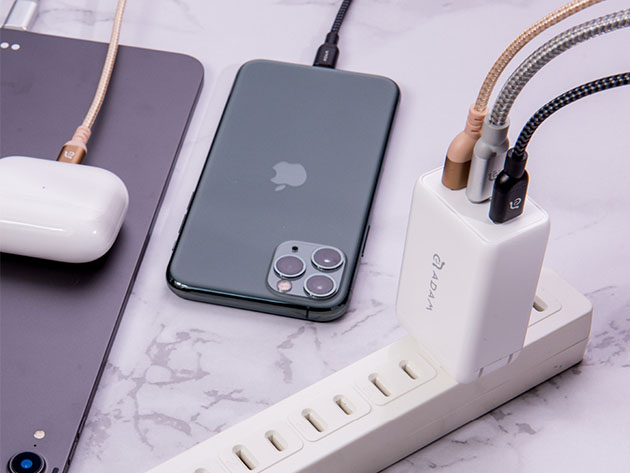 OMNIA Q4 4-in-1 Wireless Charging Station (OMNIA F6/White)